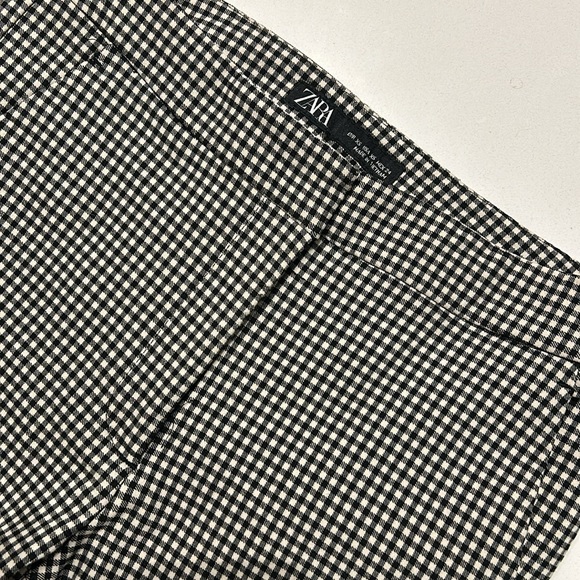 Zara Checkered Dress Pants - Picture 2 of 2